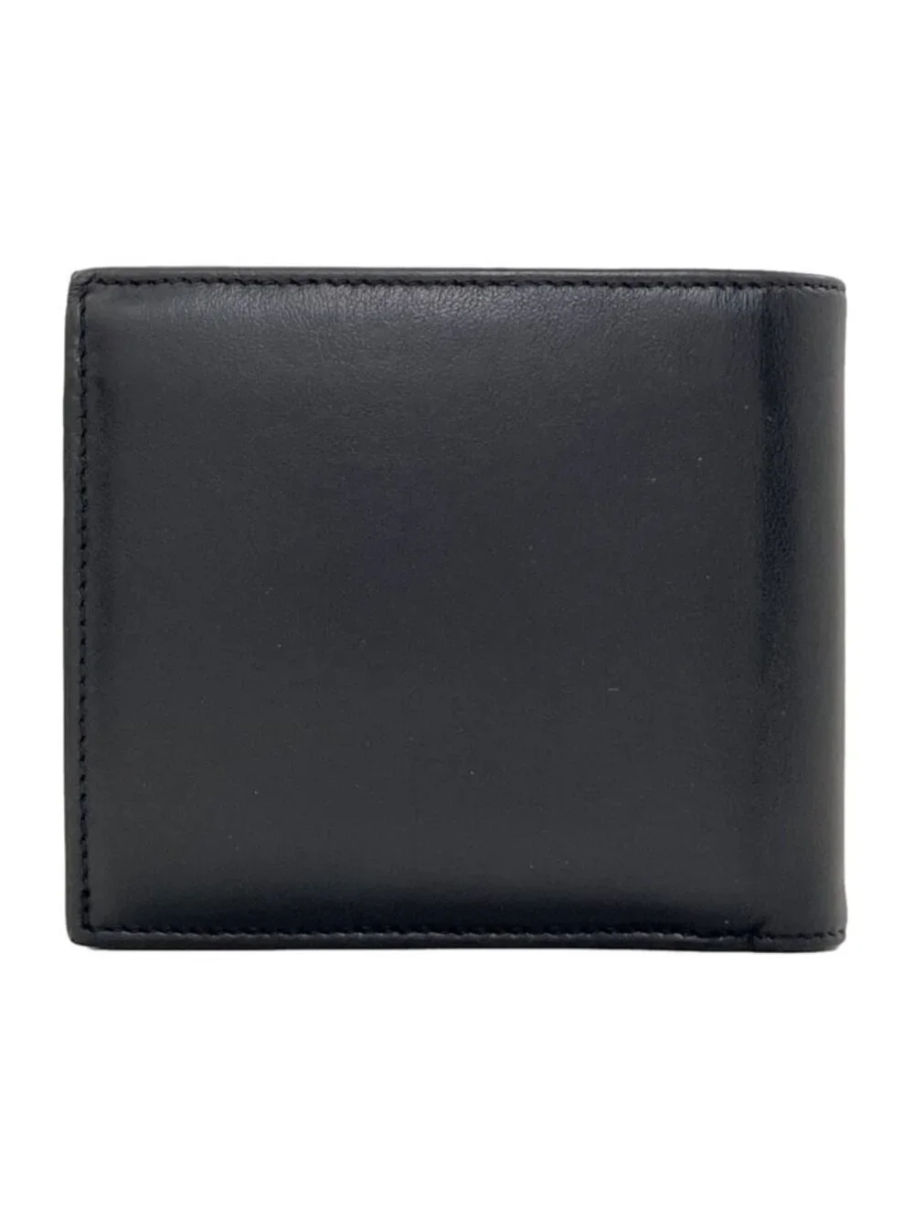 Celine Logo Bifold Wallet Leather